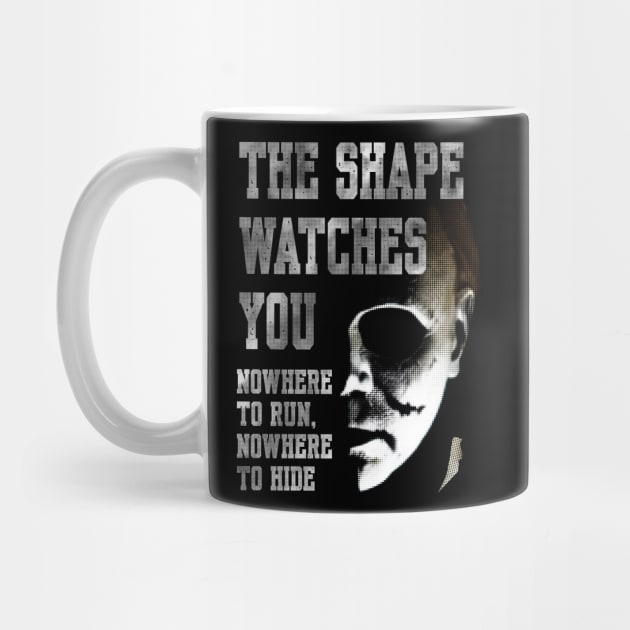 The Shape watches you by BAJAJU